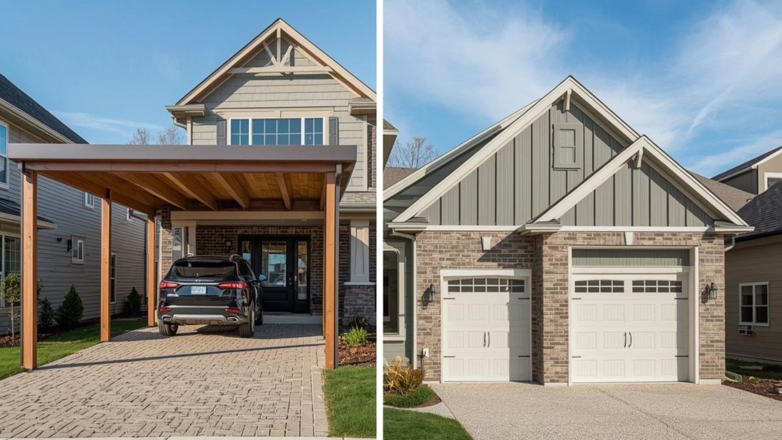 Carport vs Garage: Which One Adds More Value to Your Home and Why?