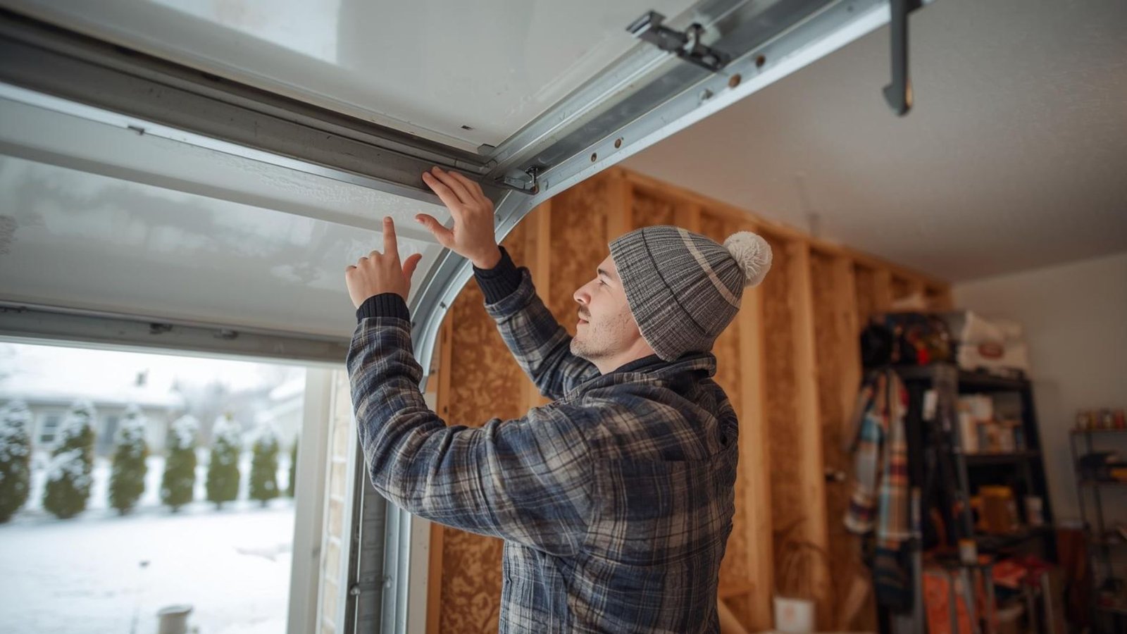 How to Winterize a Garage Door and Keep Cold Air Out for Good