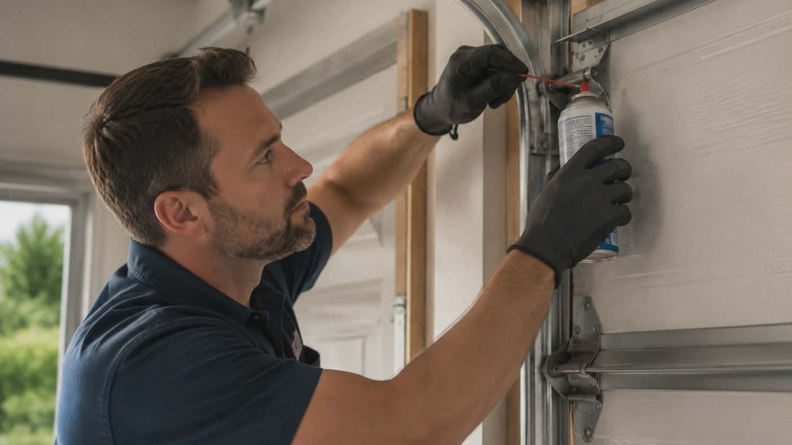 How to Lubricate a Garage Door the Right Way (and What to Avoid)
