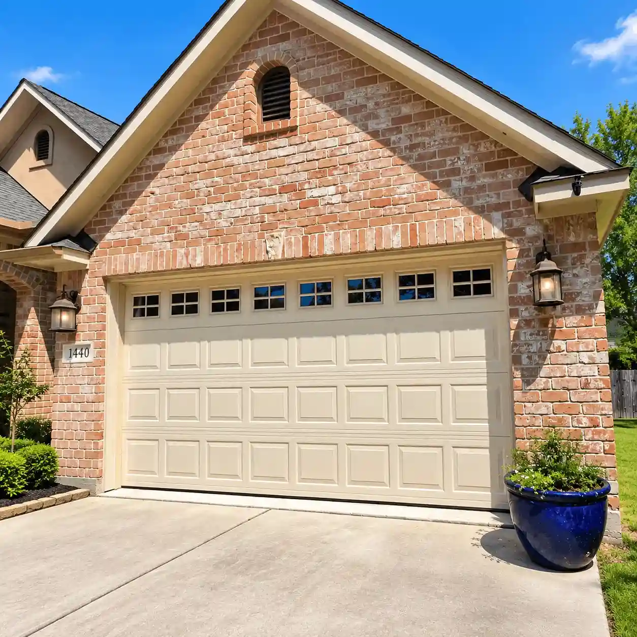 Garage door repair in The Woodlands, TX