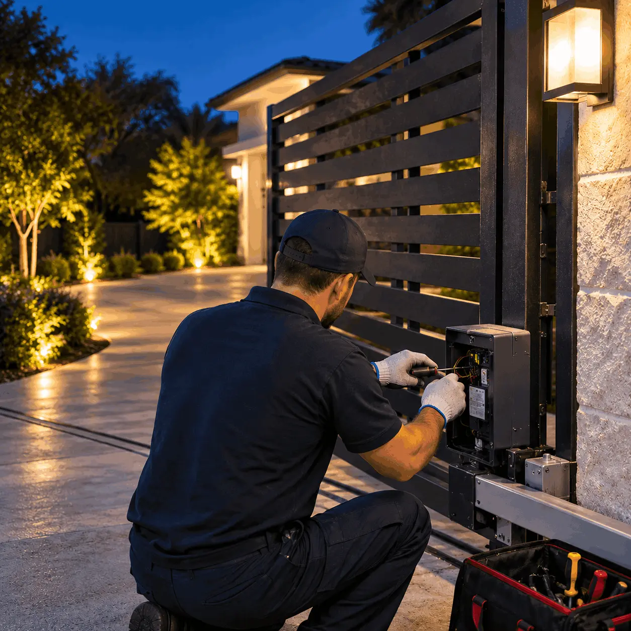 24/7 emergency gate repair in The Woodlands, TX