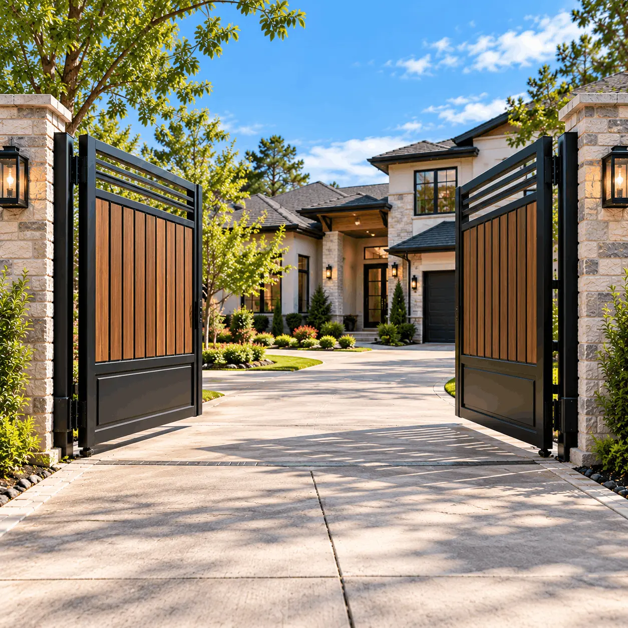 Swing gate repair in Jersey Village, TX