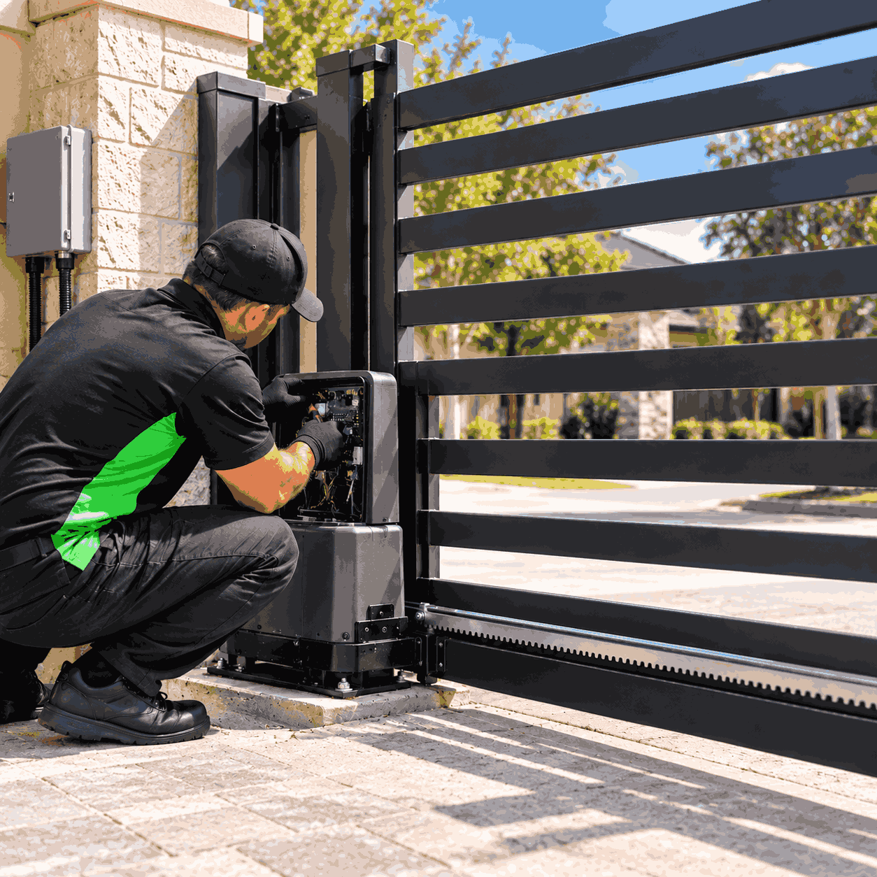 Automatic gate repair in Jersey Village, TX