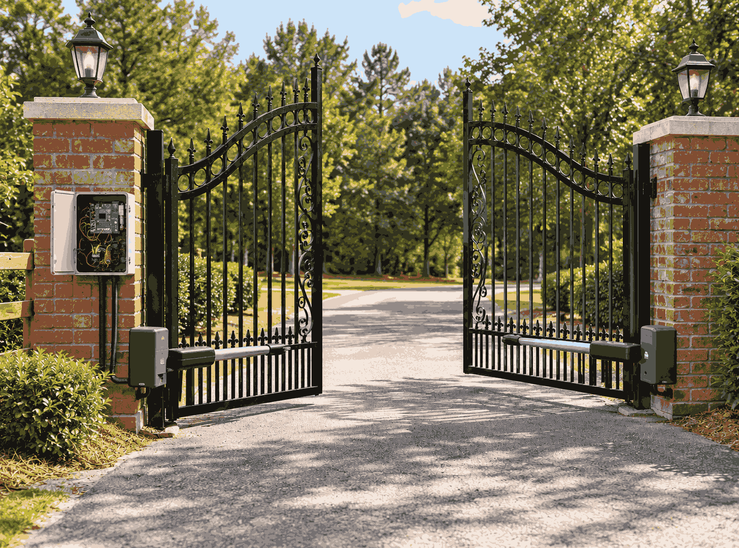 Electric gate repair in Jersey Village, TX