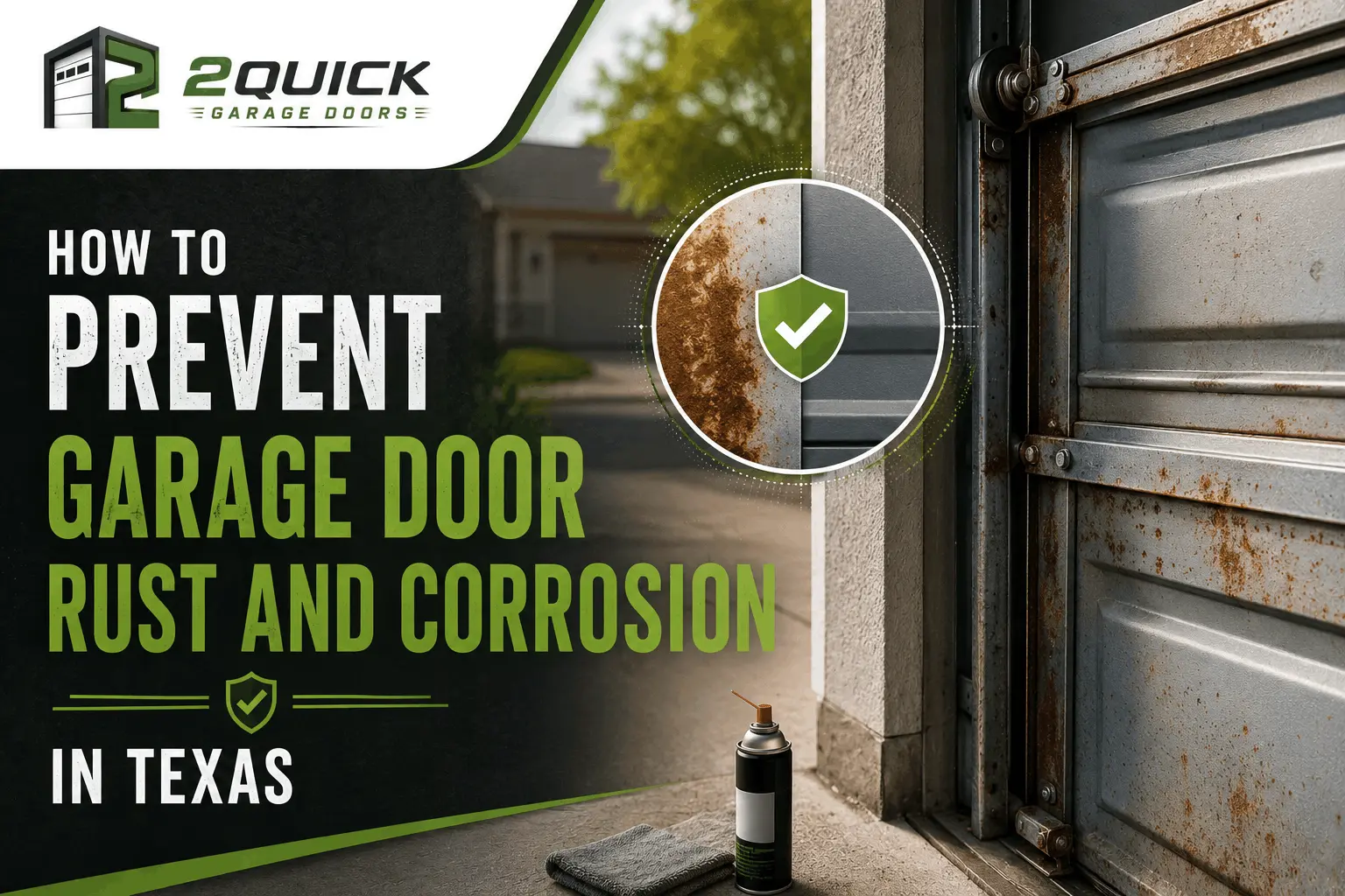 How to Prevent Garage Door Rust and Corrosion