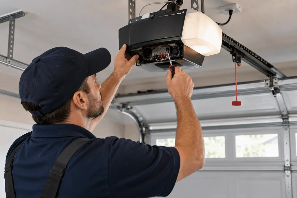 The Garage Door Opener May Need Repair