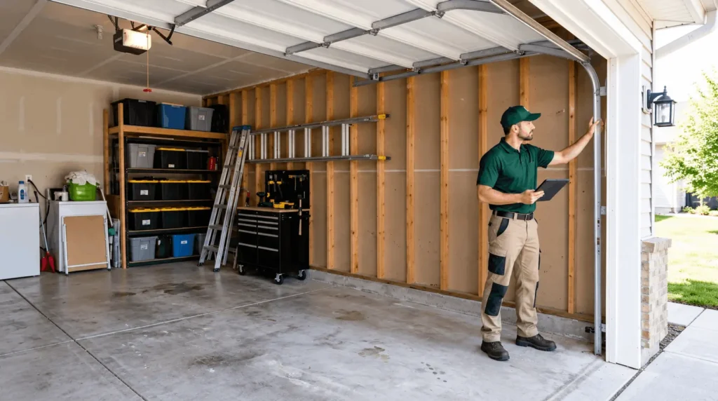 Check the Condition of the Garage Before Installation