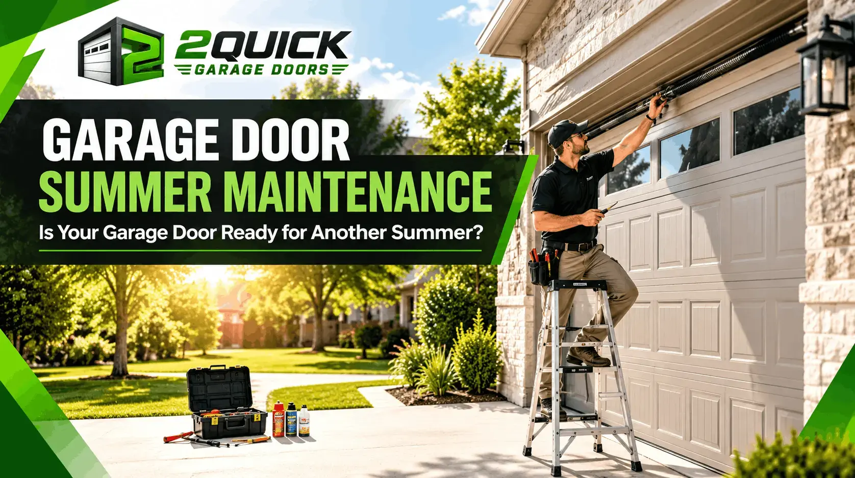 Garage Door Summer Maintenance
