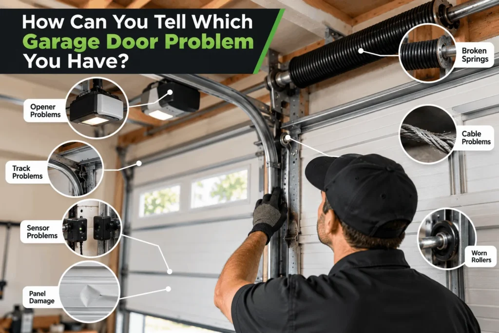How Can You Tell Which Garage Door Problem You Have