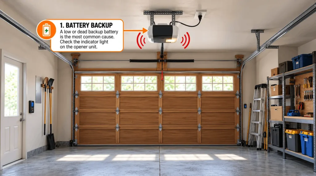 What Should You Check When Your Garage Door Opener Starts Beeping